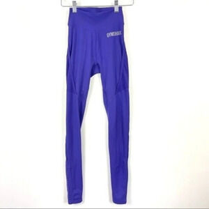 Gymshark Geo Mesh Laser Cut Work Out Leggings Size XS